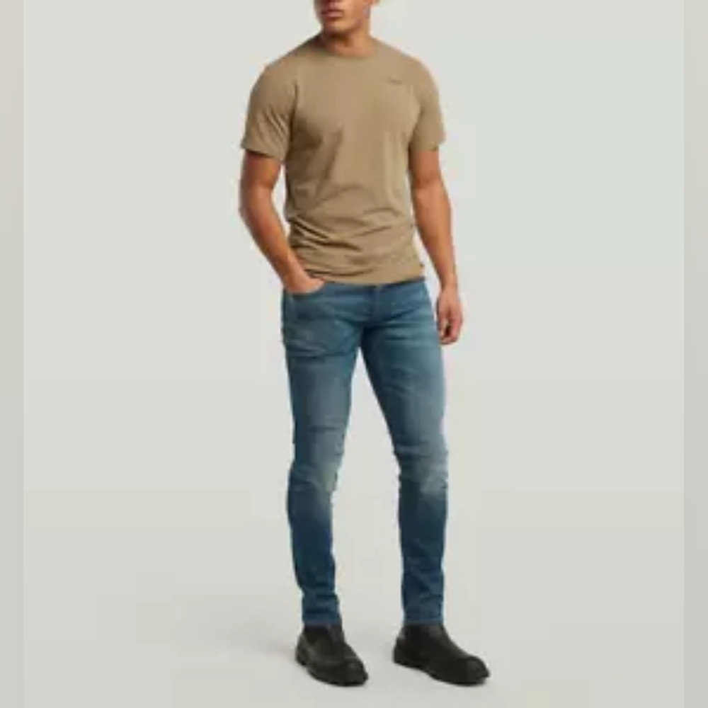 G-Star RAW Men's Jeans Size W34 L28 3301 Slim 51001